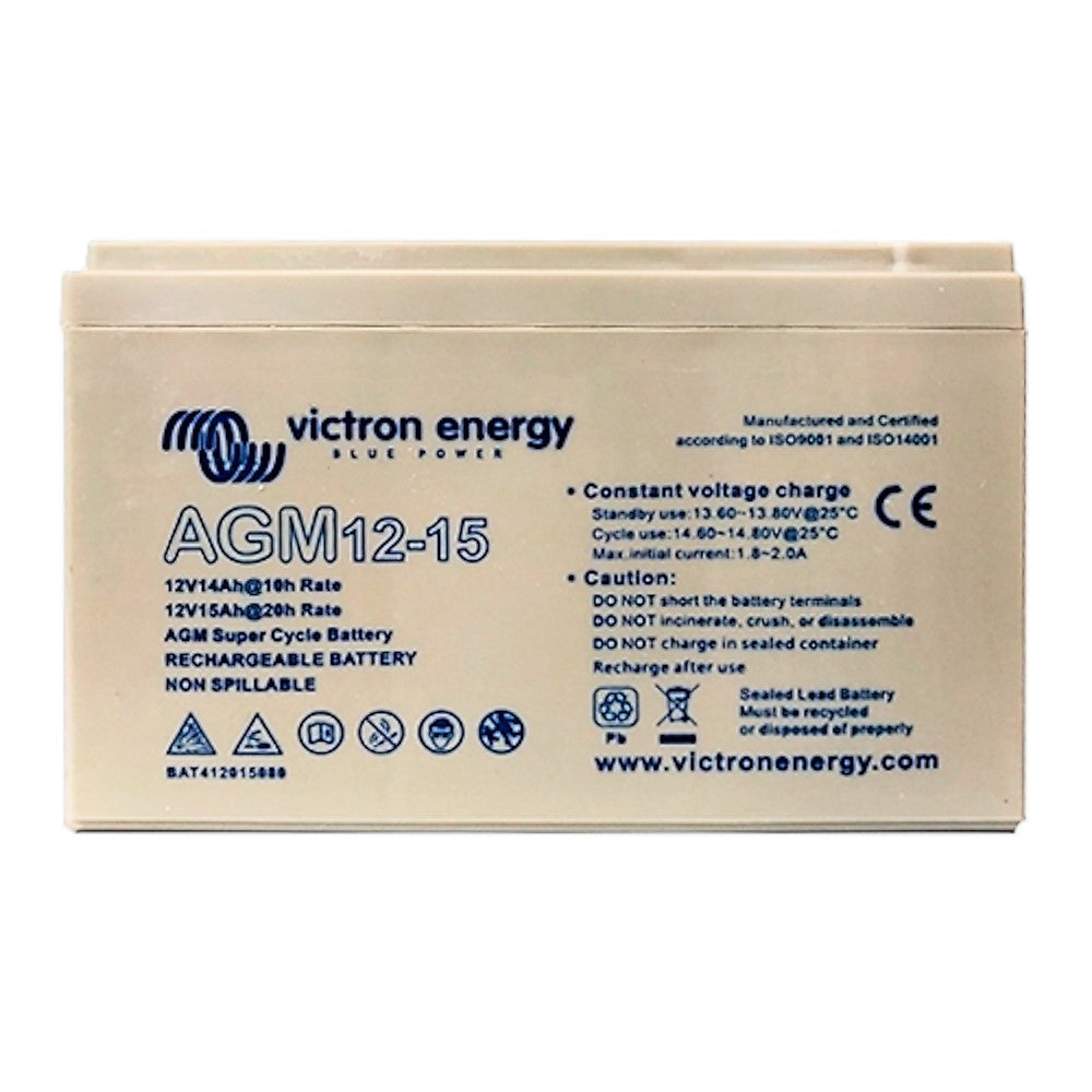 Batería AGM 12V/15Ah Ciclo Profundo (Faston) Victron Energy
