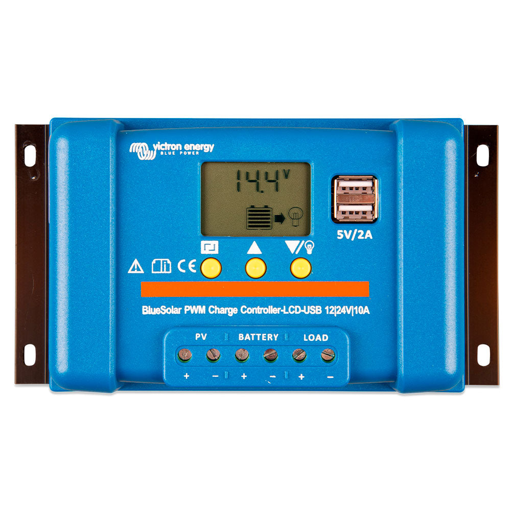 BlueSolar PWM-LCD&USB 12/24V-10A