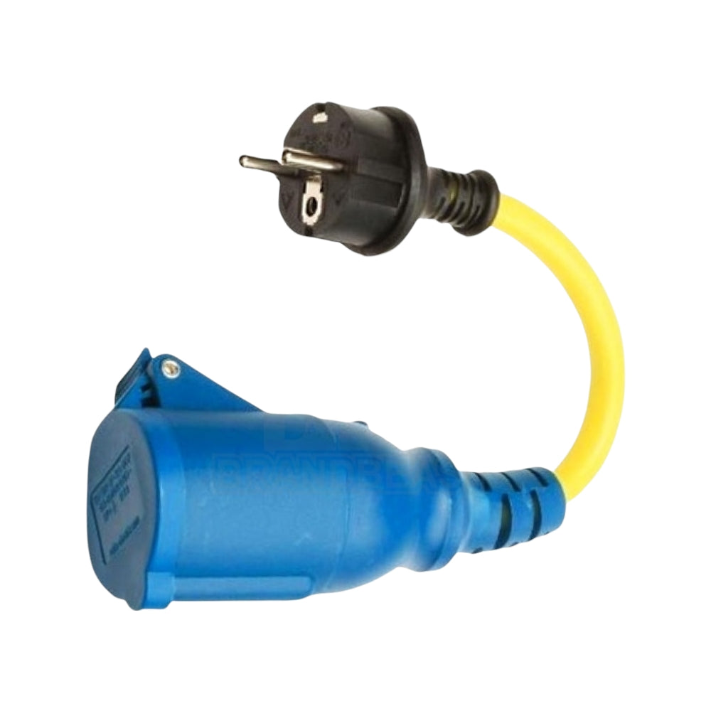 Cable Adaptador 16A/250V Schuko a CEE