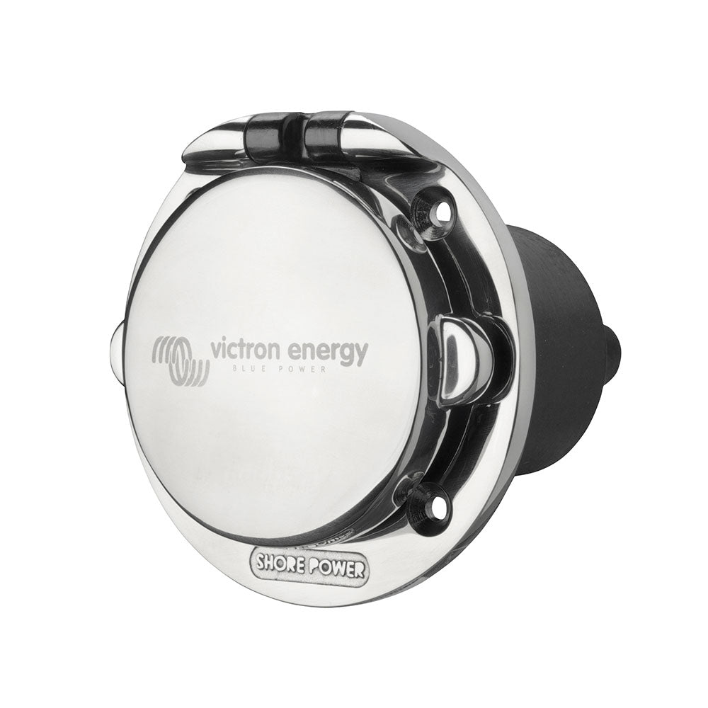 Entrada Toma Externa Con Tapa Inox 32A/250Vac (2p/3w)