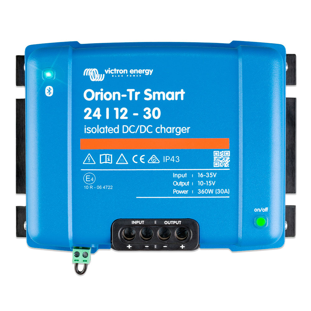 Cargador Booster Orion-Tr Smart 24/12-30A Aislado CC/CC Bluetooth Victron Energy