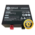 Batería de Litio LiFePO4 Bajo Asiento Eleksol 12,8V 200Ah Bluetooth y BMS V2