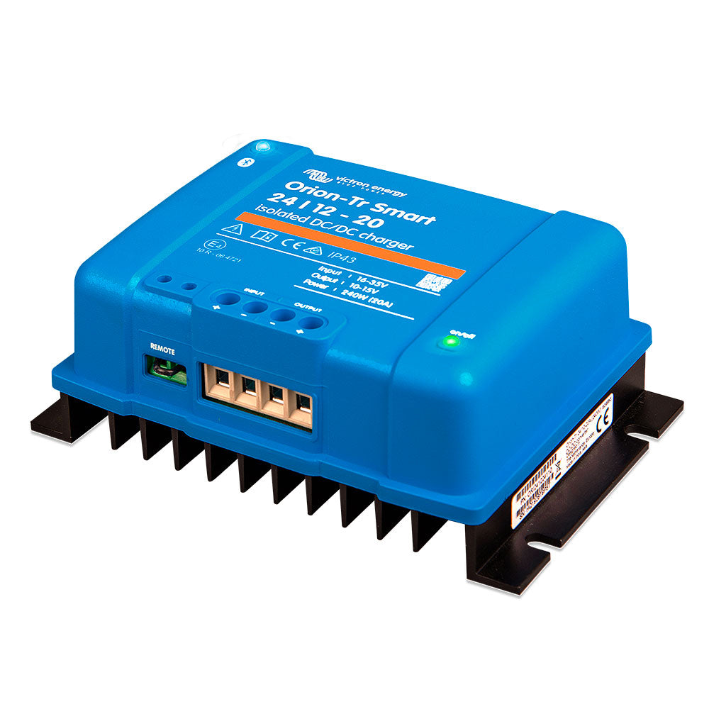 Cargador Booster Orion-Tr Smart 24/12-20A Aislado CC/CC Bluetooth Victron Energy