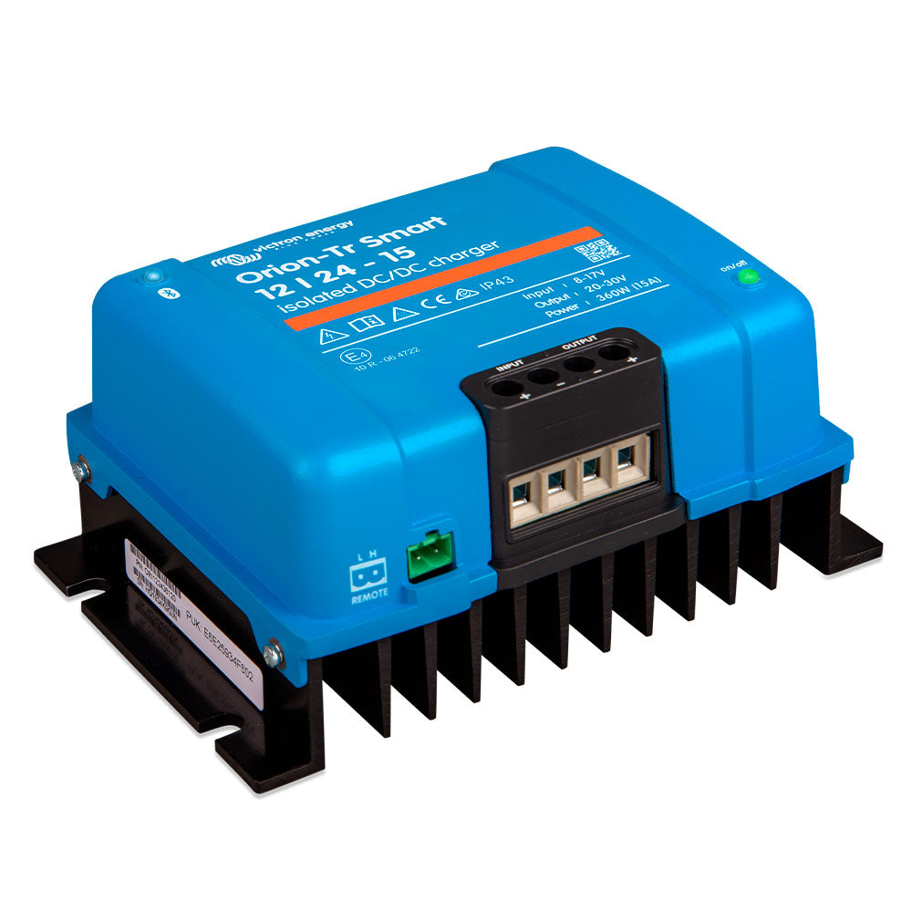 Cargador Booster Orion-Tr Smart 12/24-15A Aislado CC/CC Bluetooth Victron Energy