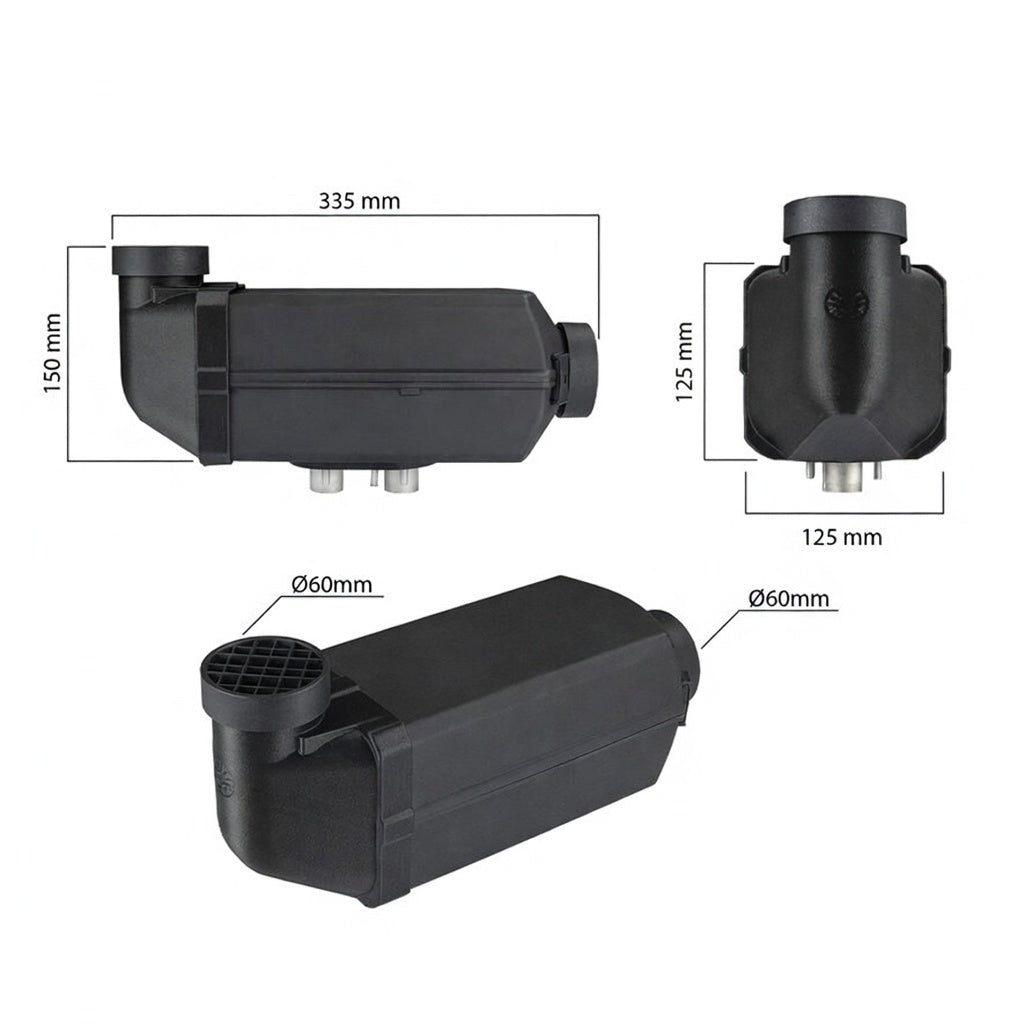Calefacción Autoterm Air 2D 2Kw 12V Tight Space Casing (a escoger)