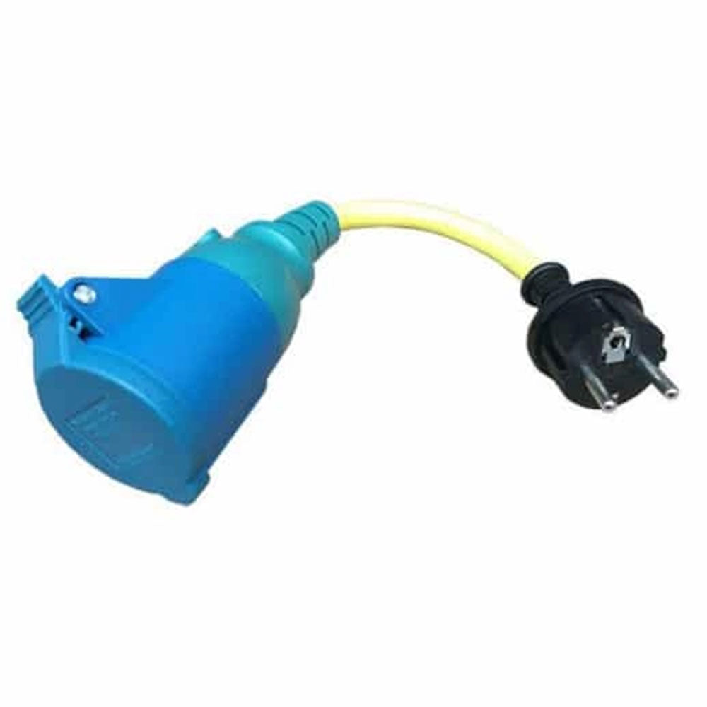 Cable Adaptador 16A/250V Schuko a CEE
