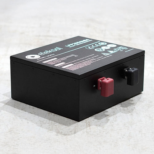 Batería de Litio LiFePO4 Bajo Asiento Eleksol 12,8V 200Ah Bluetooth y BMS V2
