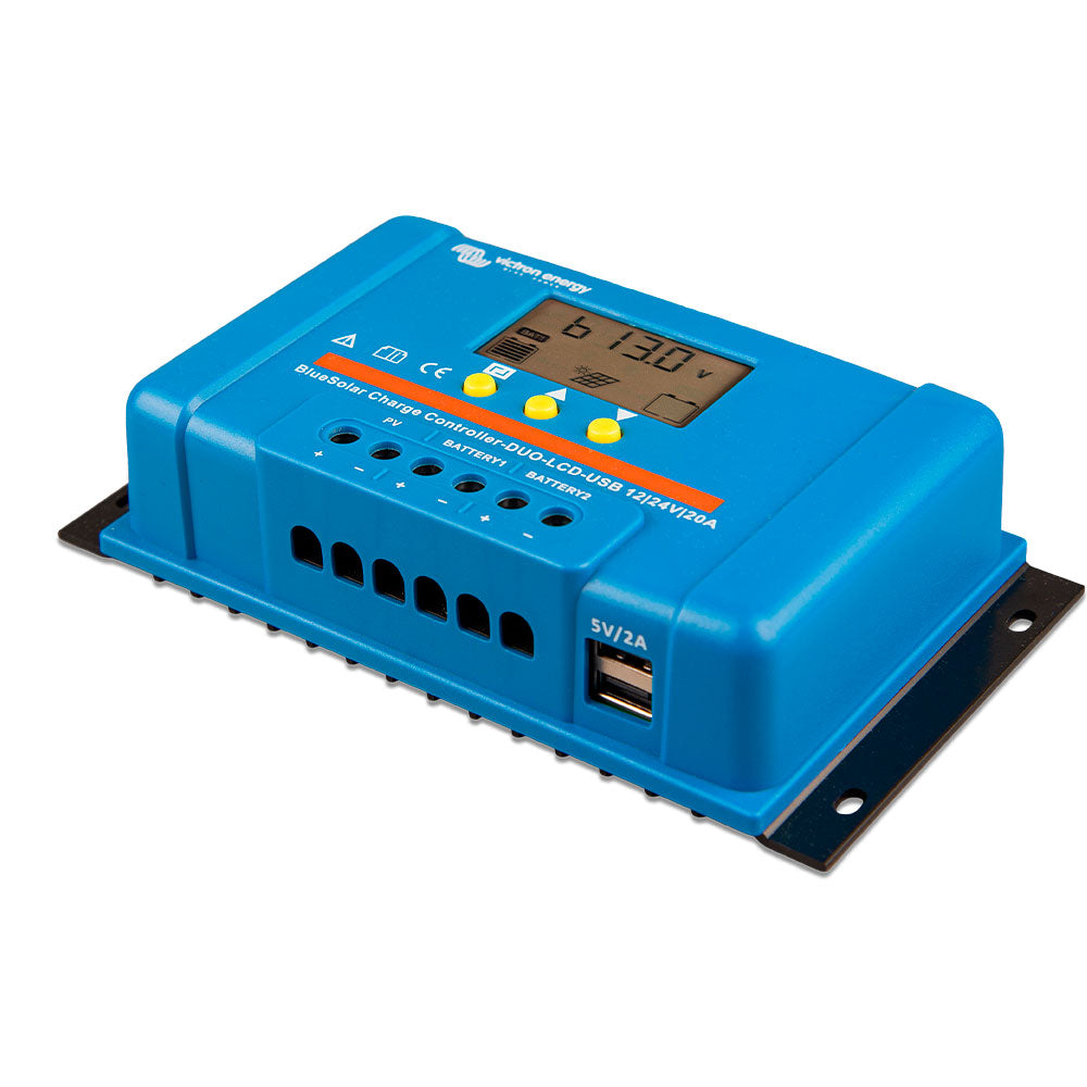 BlueSolar PWM DUO-LCD&USB 12/24V-20A