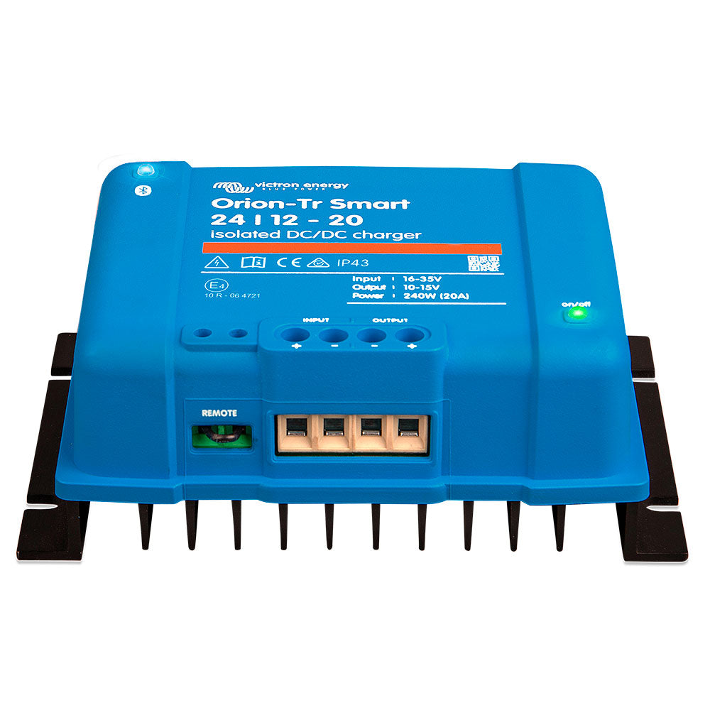 Cargador Booster Orion-Tr Smart 24/12-20A Aislado CC/CC Bluetooth Victron Energy