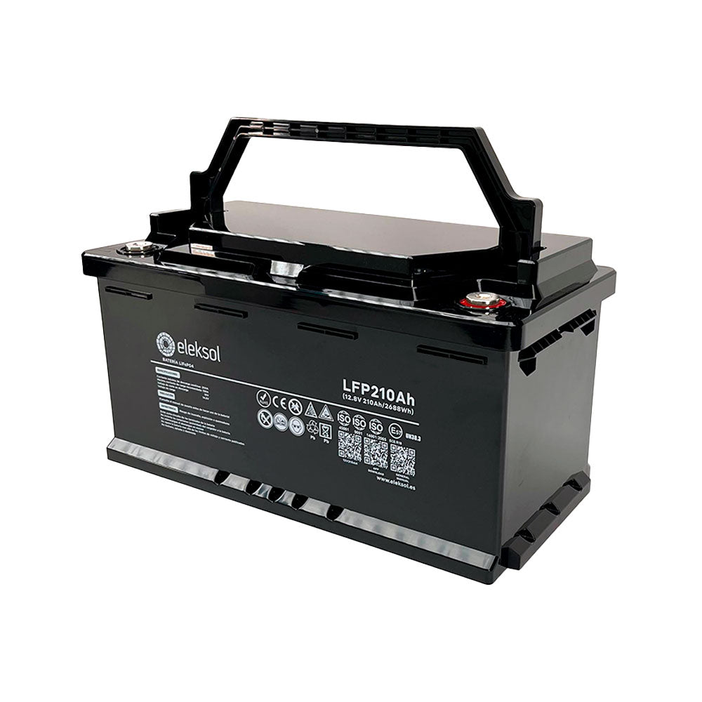Batería Litio Eleksol 210Ah/12,8V Bluetooth y BMS V2