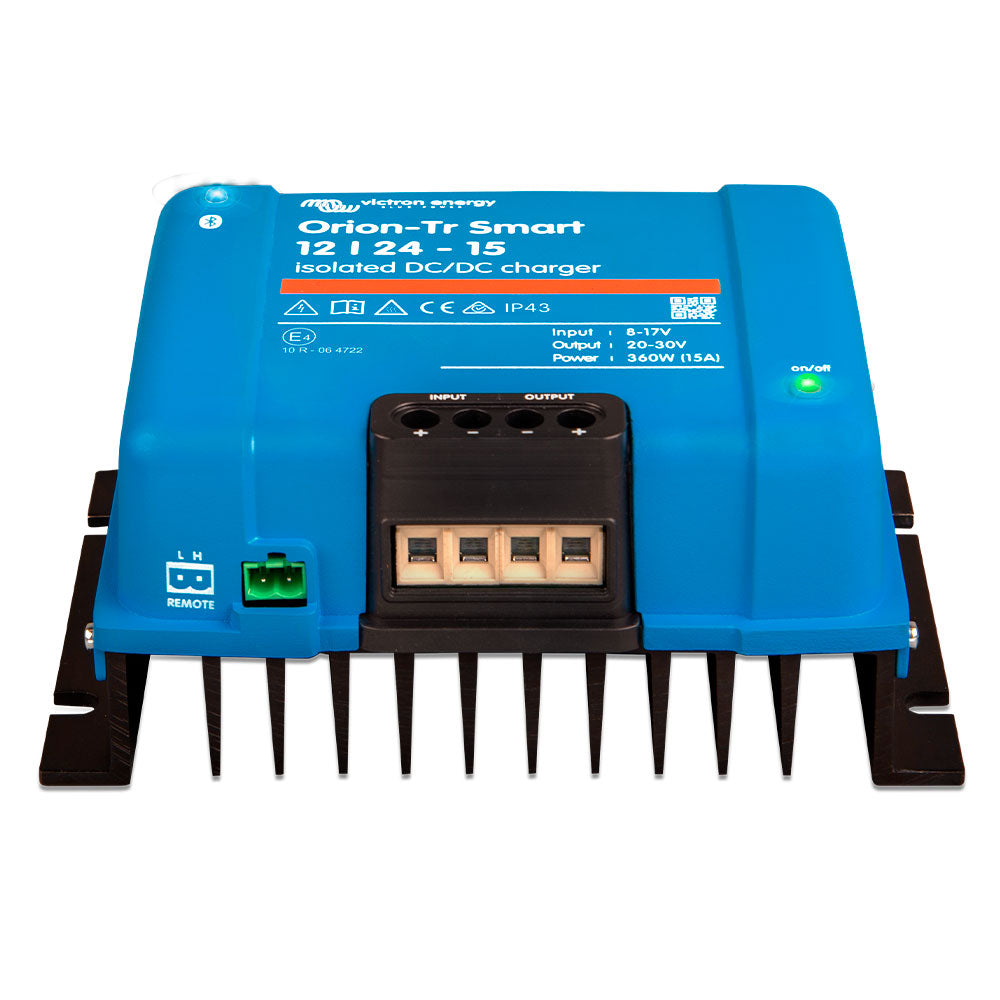 Cargador Booster Orion-Tr Smart 12/24-15A Aislado CC/CC Bluetooth Victron Energy
