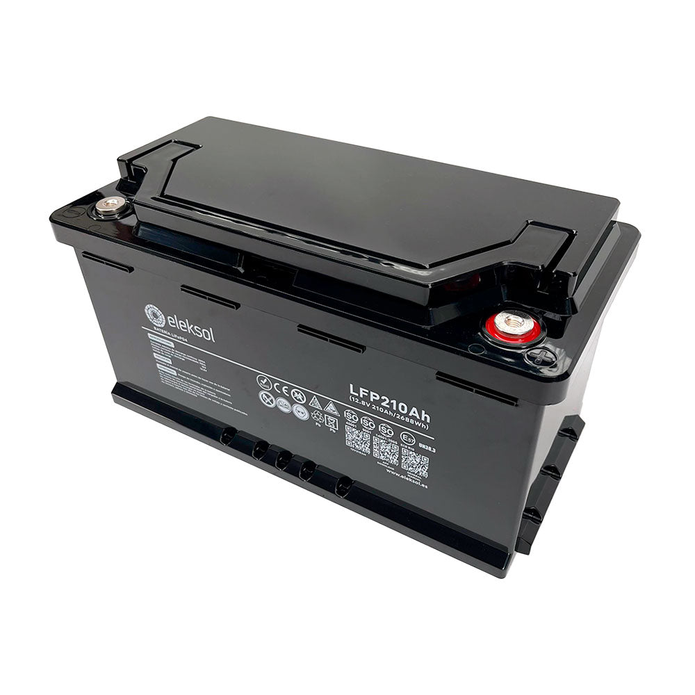 Batería Litio Eleksol 210Ah/12,8V Bluetooth y BMS V2