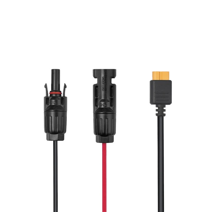Cable Conexión EcoFlow MC4 a XT60 2.5m