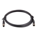 Cable con conector circular M8 1m / 2m / 3m o 5m, 2 unidades macho/hembra de 3 polos