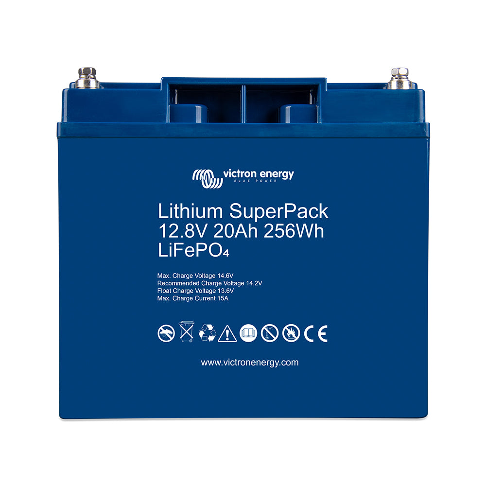 Batería de Litio LiFePO4 SuperPack 12.8V 20Ah (M5)