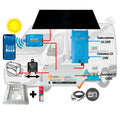 Kit Camper Javi Ordieres relé, solar 400W IBC, acumulación 300Ah, potencia 1600VA